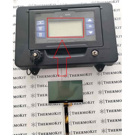 5704FGBWBHC-01 76-50248-00 SDGG240128-11  LCD DISPLAY REPLACEMENT FOR CARRIER APX Display